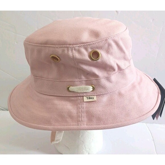 Tilley Heritage The Iconic T1 Bucket Hat Light Pink Size XL 7 3/4 UPF 50 New - Picture 1 of 15